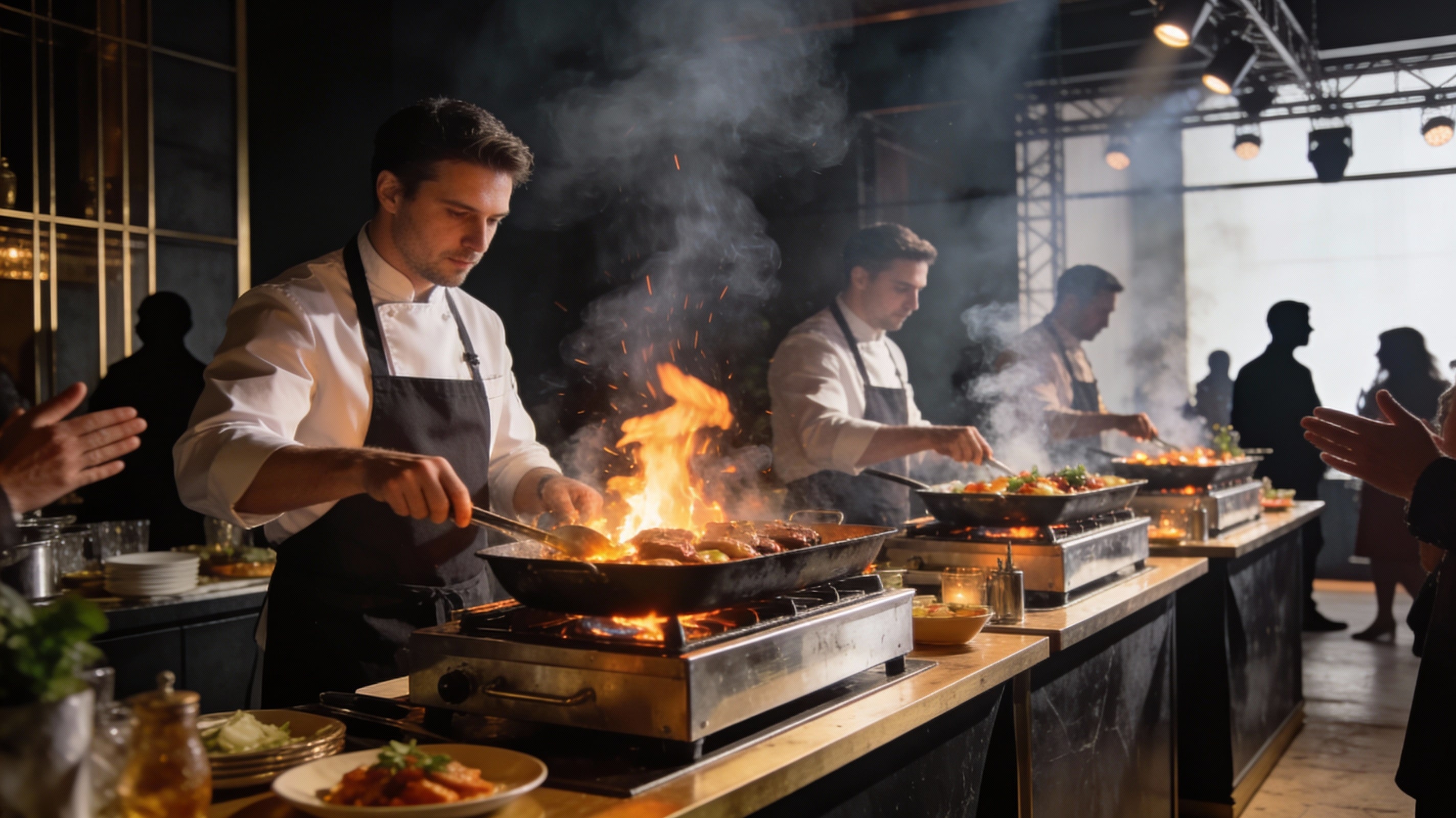 Фуд‑станции и шоу‑готовка: как сделать мероприятие живым